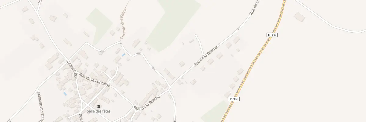 Plan du 15 Rue de la Brèche à Coutarnoux
