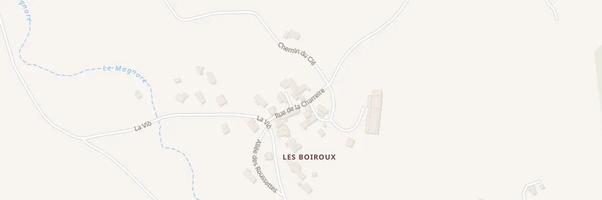 Plan du 1 Rue de la Charrèire à Arsac-en-Velay