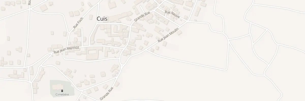 Plan du 21 Rue Jean Moulin à Cuis