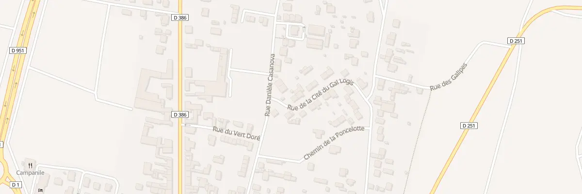Plan du 55 Rue de la Cite du Gai Logis à Dizy