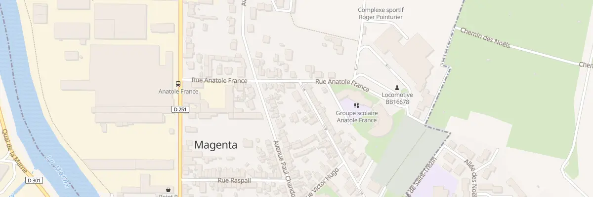 Plan du 29 Rue Jacques Pernet à Magenta