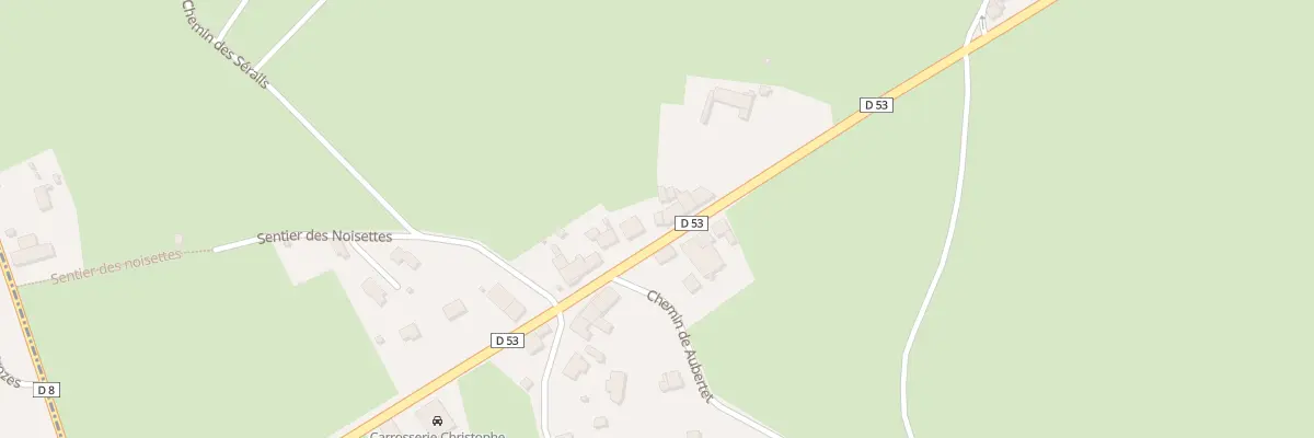 Plan du 2624 Rte de Villemontais à Lentigny