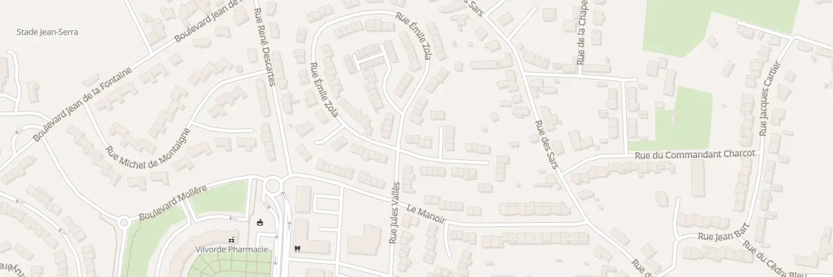 Plan du 67 Rue Emile Zola à Maubeuge