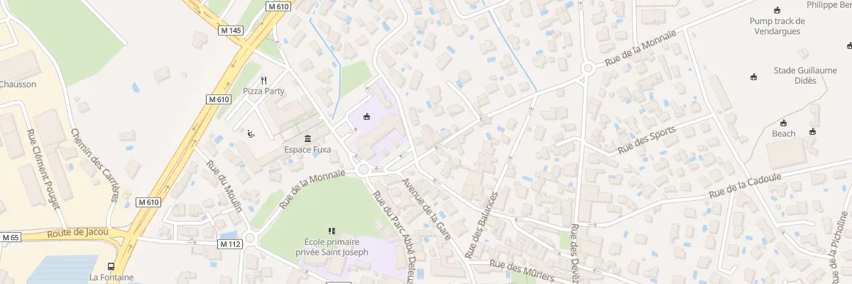 Plan du 7T Pl des Ecoles Laïques à Vendargues