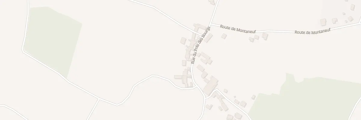 Plan du 13B Rue du Pre des Bourgs à Sermiers