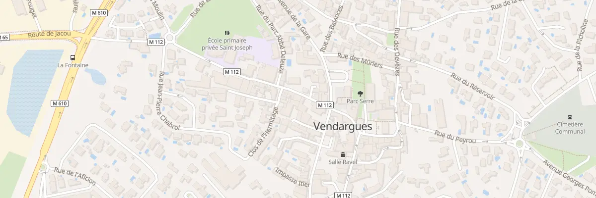 Plan du 11 Rue de la Fontaine à Vendargues