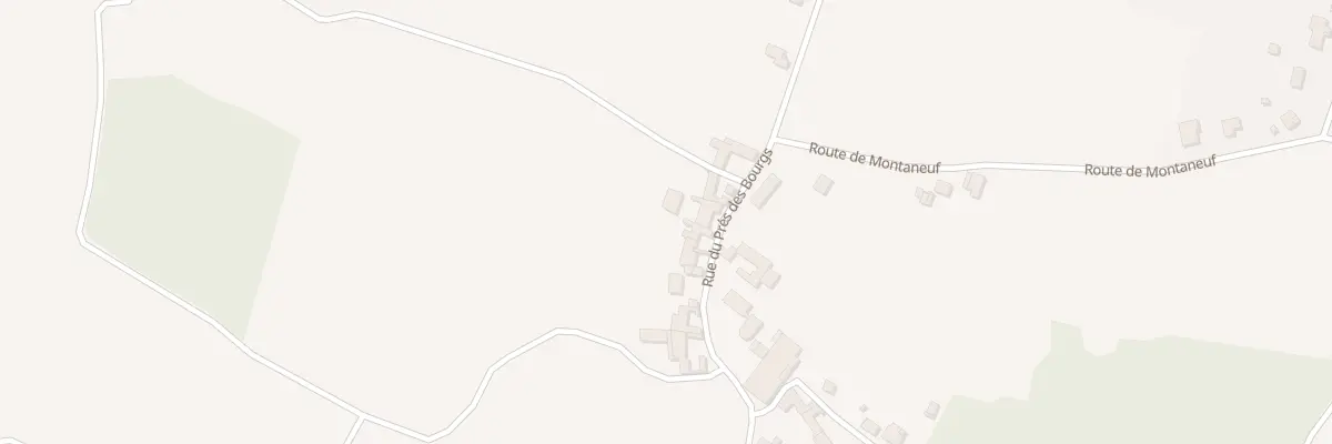 Plan du 11 Rue du Pre des Bourgs à Sermiers