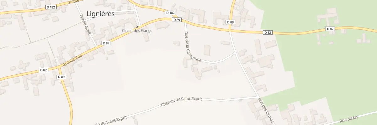 Plan du 6 Rue de la Commune à Lignières