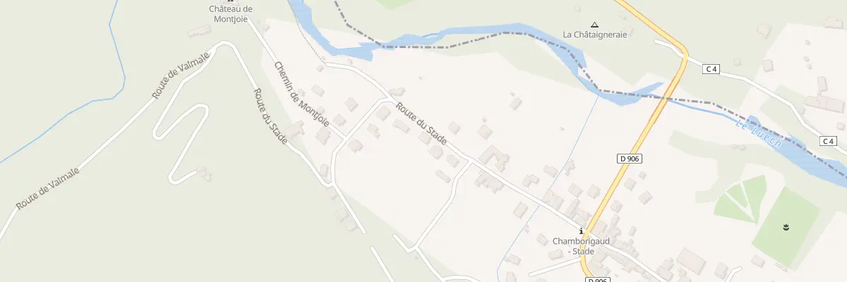 Plan du 19 Rte du Stade à Chamborigaud