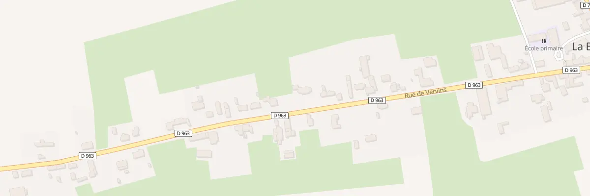Plan du 29 Rue de Vervins à La Bouteille