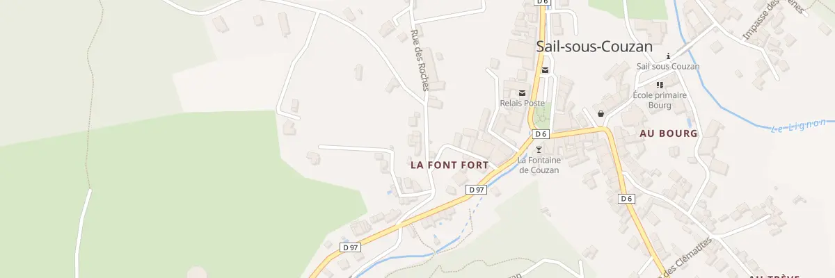Plan du 5 Rue des Roches à Sail-sous-Couzan