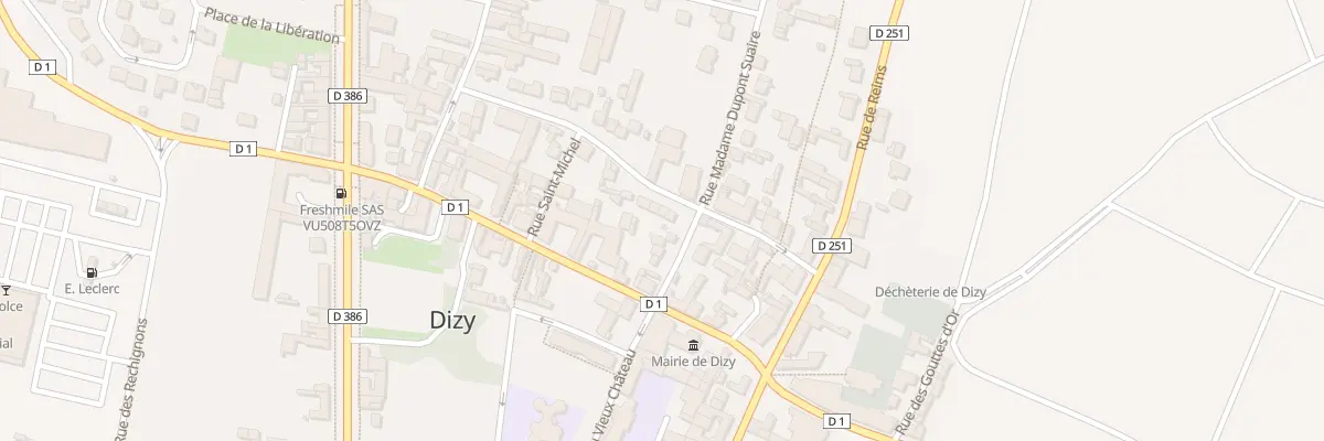 Plan du 115 Rue Neuve à Dizy