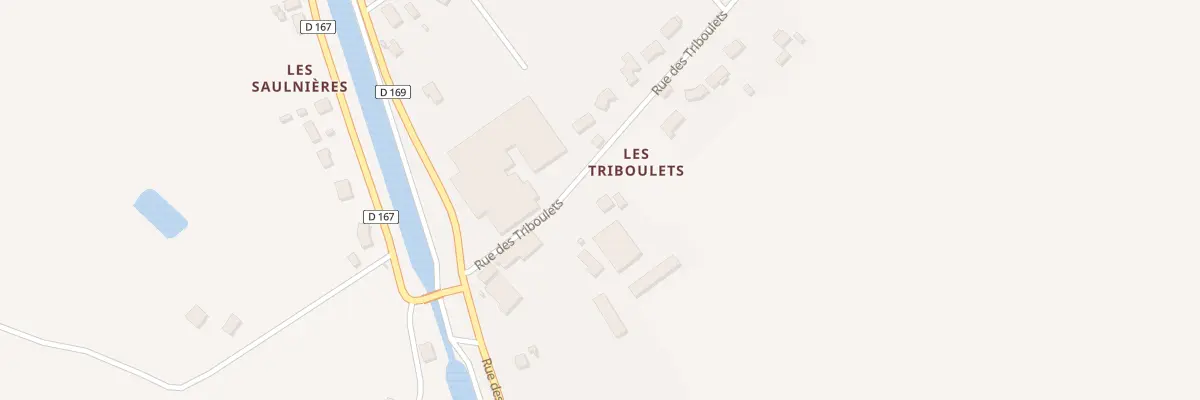 Plan du 6 Rue des Triboulets à Chassenard