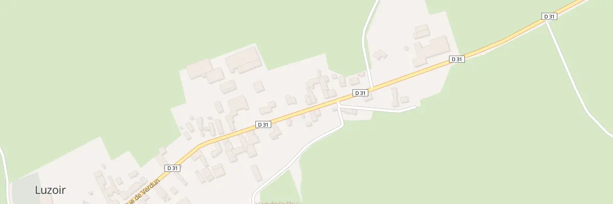 Plan du 31 Rue de Verdun à Luzoir