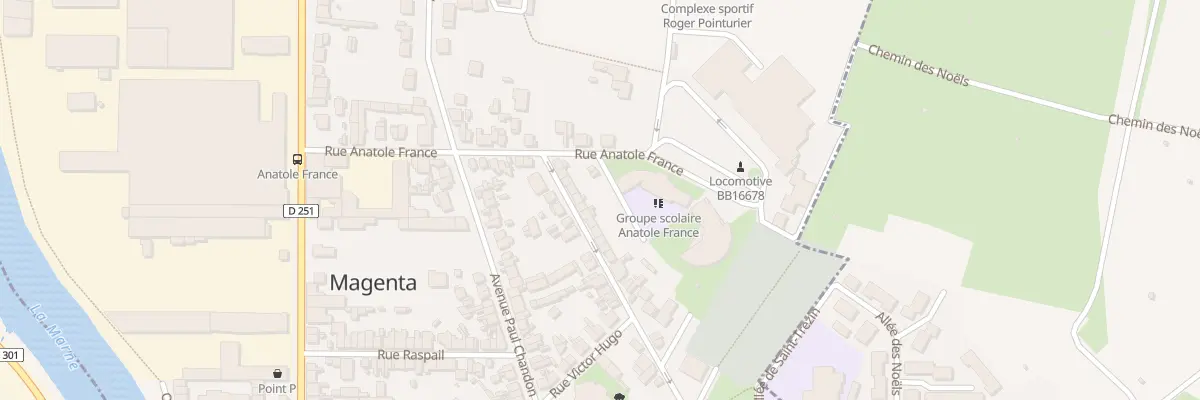 Plan du 32 Rue Jacques Pernet à Magenta
