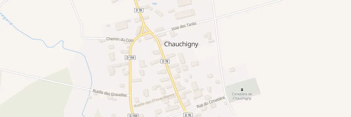 Plan du 23 Rue des Grandes Communications à Chauchigny