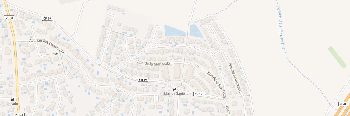 Plan du 11B Rue de la Marinada à Saint-Aunès