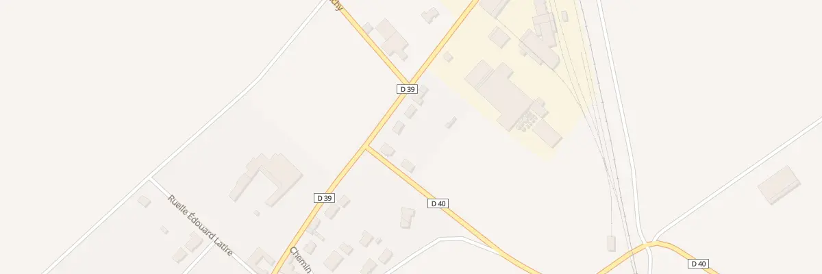 Plan du 19 Av de la Gare à Val-des-Marais