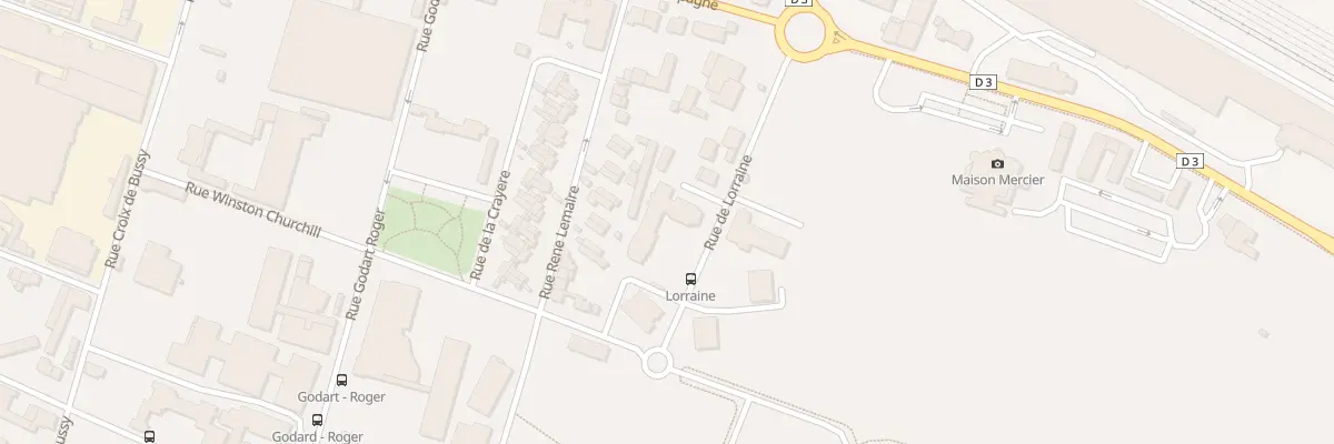 Plan du 4 Rue de Lorraine à Épernay