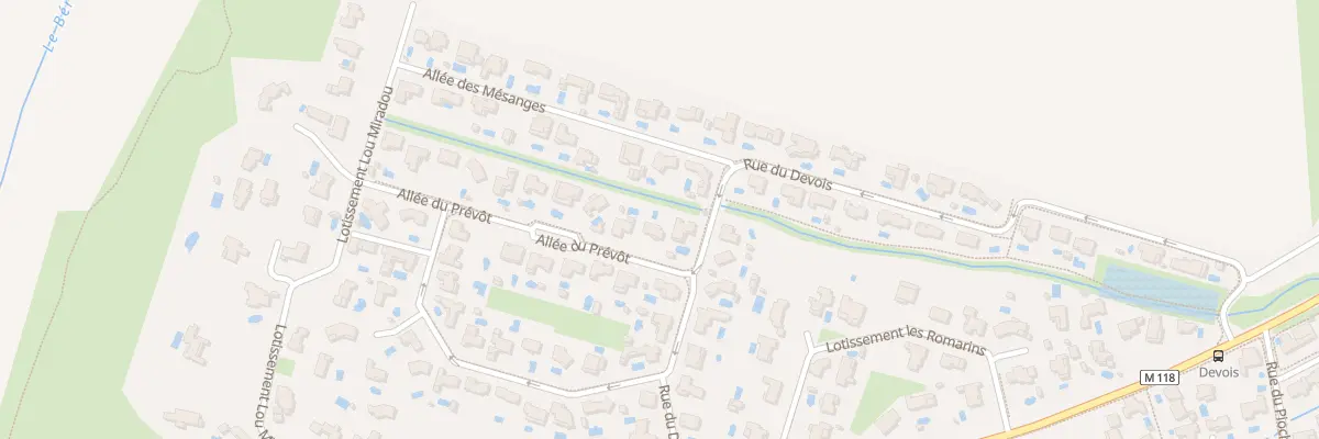 Plan du 29 All du Prevot à Saint-Drézéry