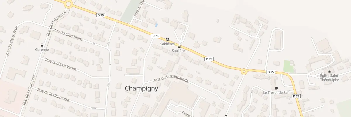 Plan du 29 Rue Des Sablieres à Champigny