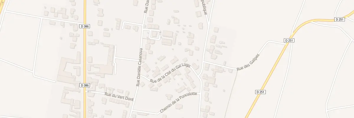 Plan du 123 Rue de la Cite du Gai Logis à Dizy