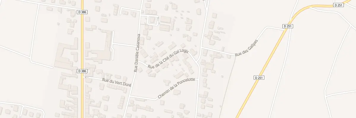 Plan du 114 Rue de la Cite du Gai Logis à Dizy
