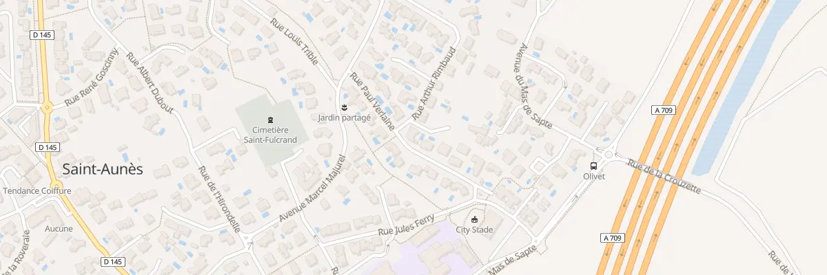 Plan du 27 Rue Arthur Rimbaud à Saint-Aunès