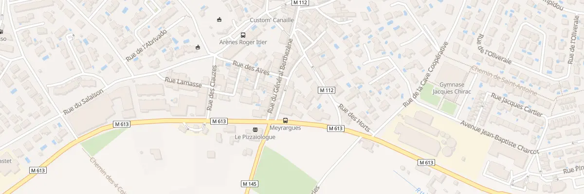 Plan du 3 Rue Vieille à Vendargues