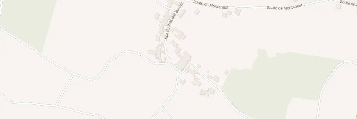 Plan du 12 Rue du Pre des Bourgs à Sermiers