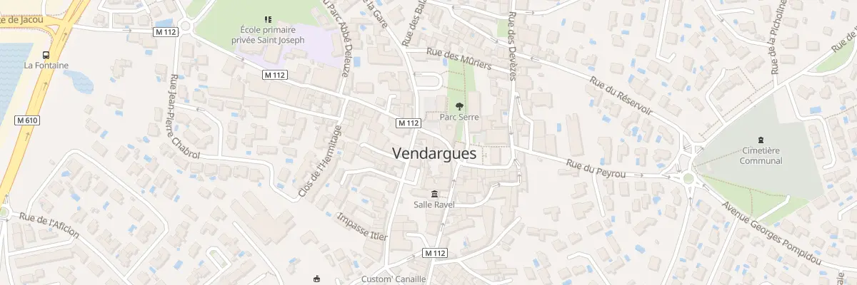 Plan du 5 Rue de la Fontaine à Vendargues
