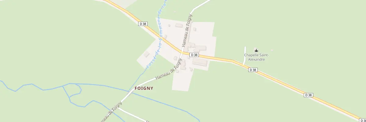 Plan du 6 Ham de Foigny à La Bouteille