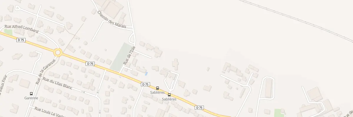 Plan du 34 Rue Des Sablieres à Champigny