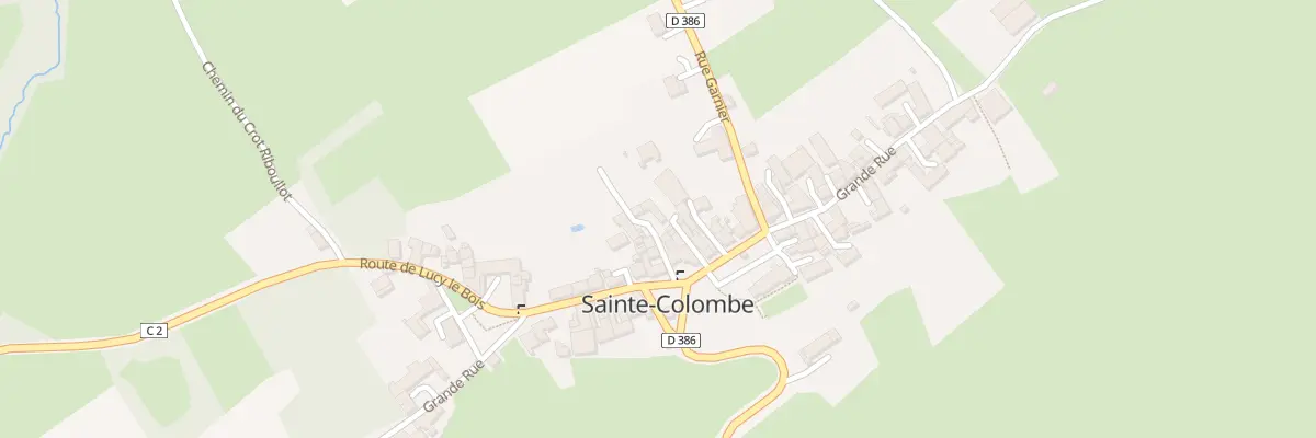 Plan du 32X Gr Grande Rue à Sainte-Colombe