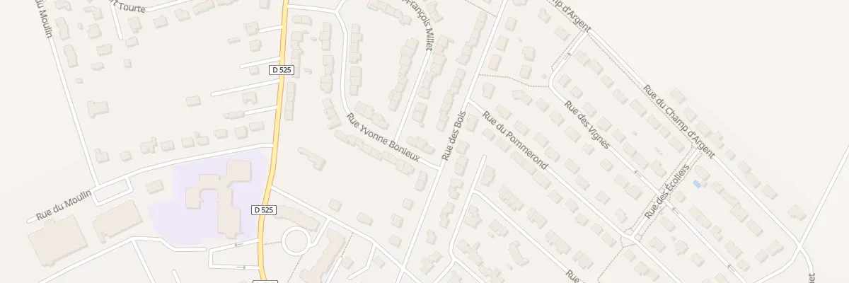 Plan du 4 Rue Yvonne Bonieux à Villeneuve-sur-Aisne