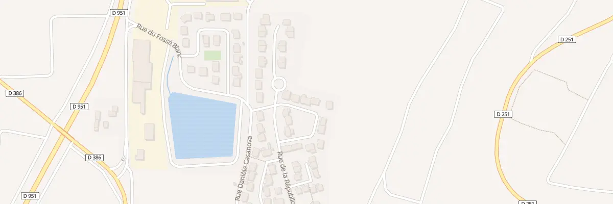 Plan du 100 Rue de la Fraternite à Dizy
