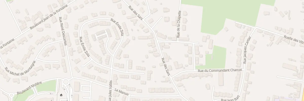 Plan du 85 Rue des Sars à Maubeuge