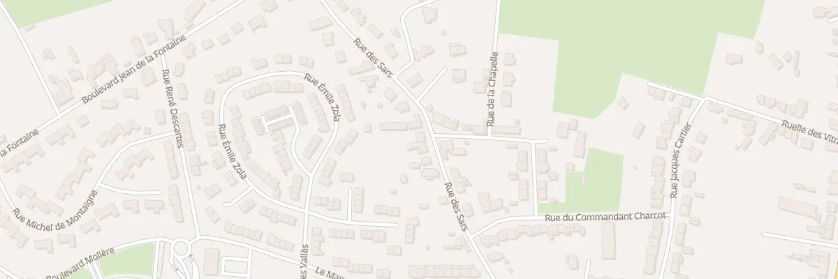 Plan du 87 Rue des Sars à Maubeuge