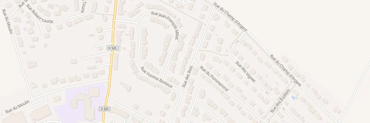 Plan du 23 Rue des Bois à Villeneuve-sur-Aisne