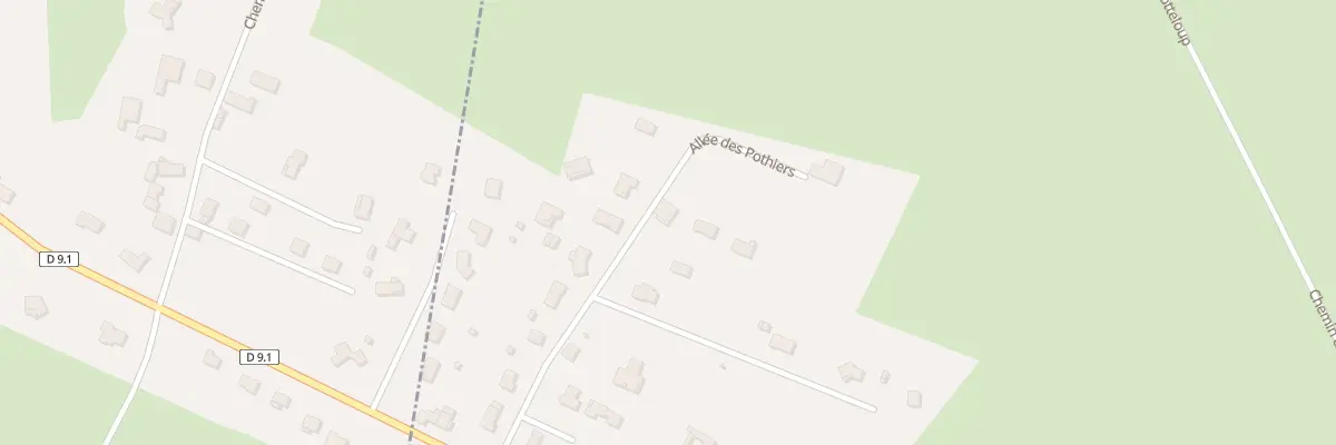 Plan du 225 All des Pothiers à Pouilly-les-Nonains