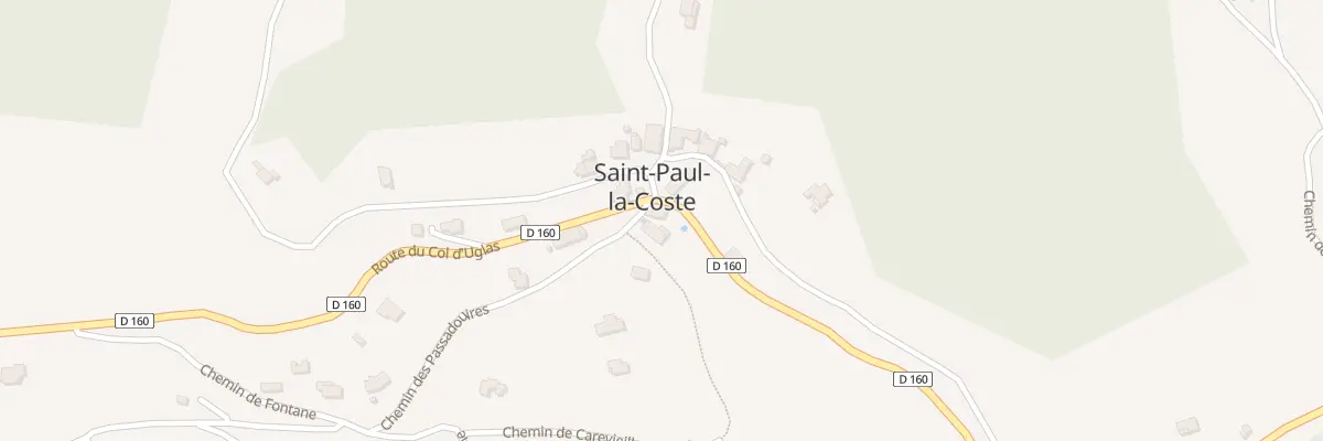 Plan du 5 Che des Passadouires à Saint-Paul-la-Coste