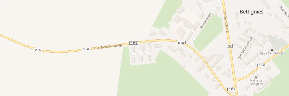 Plan du 47 Rue Narcisse Locoge à Bettignies