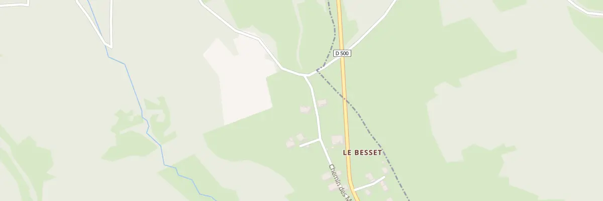 Plan du 5024 Le Besset à Vielprat