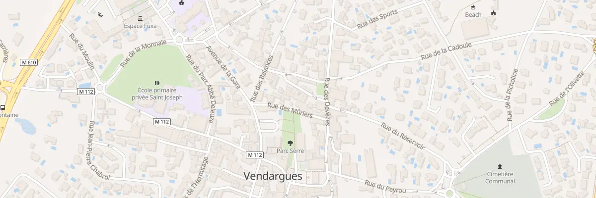 Plan du 3B Rue des Bergeries à Vendargues