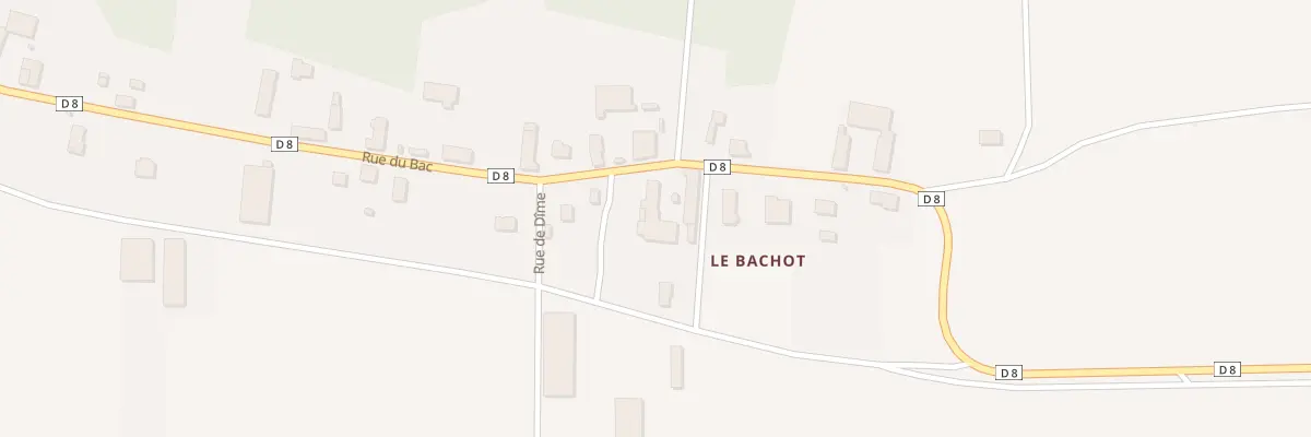 Plan du 11 Rue du Bac à Charny-le-Bachot