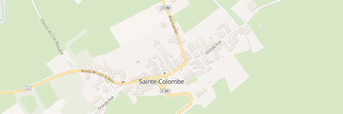Plan du 26 Gr Grande Rue à Sainte-Colombe