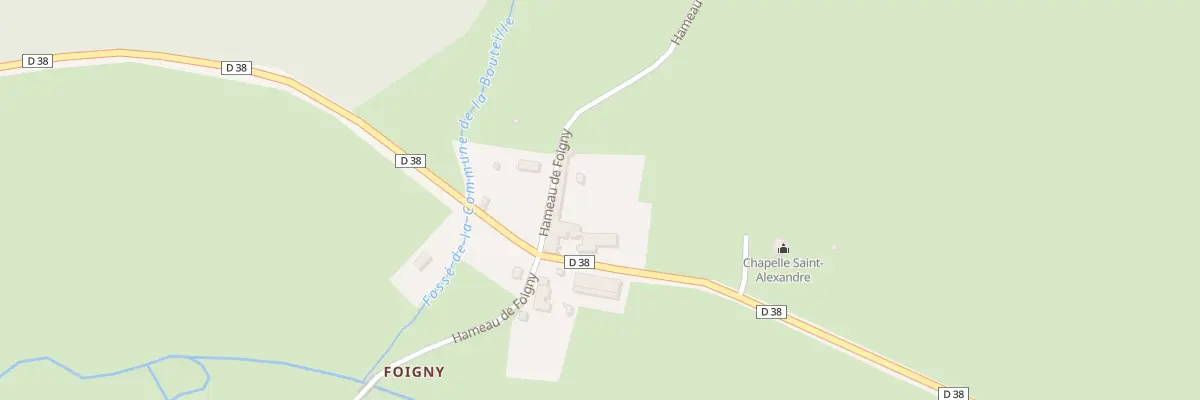 Plan du 7 Ham de Foigny à La Bouteille