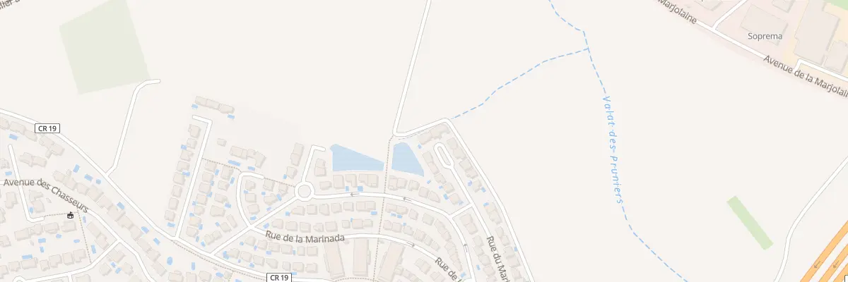 Plan du 233 Rue du Maristraou à Saint-Aunès