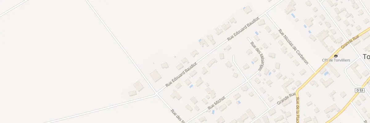 Plan du 7 Rue Edouard Baudiot à Torvilliers