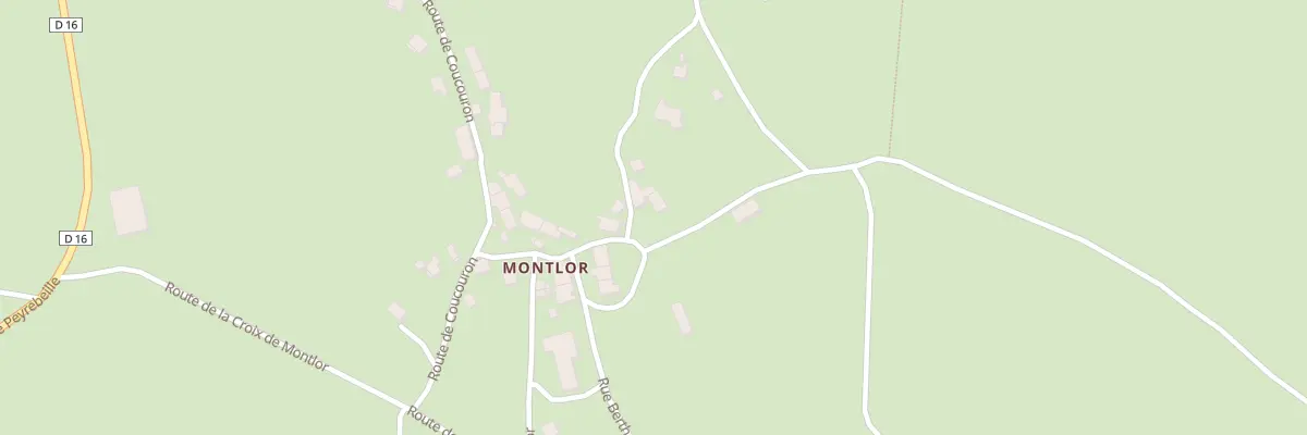 Plan du 5070 Hameau de Montlor à Coucouron